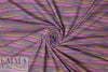 Dutch digital streaky stripey cotton/lycra knit 1.33 yds
