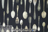 Dutch digital 'silver spoon' cotton/lycra knit