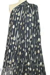 Dutch digital 'silver spoon' cotton/lycra knit 1.125 yd