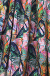 Dutch digital flamingo graphic cotton/spandex knit 1.25 yd