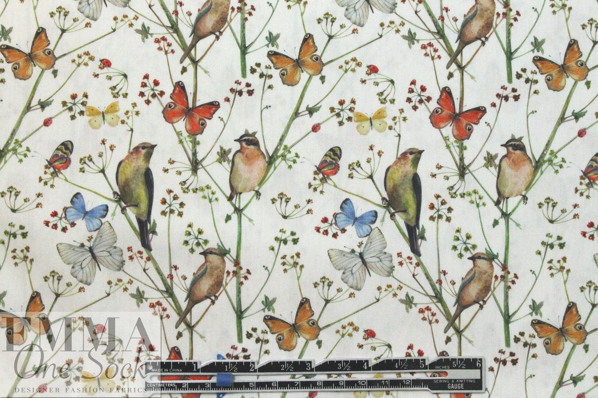 Dutch Oeko-Tex cotton poplin for masks - backyard white