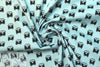Dutch Oekotex cotton poplin for masks - on the road .75 yds
