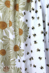 Dutch digital 'busy bees 2' knit Oeko-Tex certified