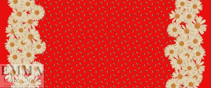 Dutch digital 'busy bees' knit Oeko-Tex certified .75 yds