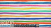 Dutch digital 'candy stripe 3' knit Oeko-Tex certified .625 yds