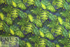 Dutch digital monstera leaves knit Oeko-Tex certified