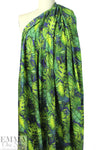 Dutch digital monstera leaves knit Oeko-Tex certified