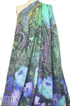 Dutch digital flowery paisley no. 1 cotton/lycra knit panel