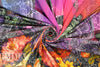 Dutch digital flowery paisley no.2 cotton/lycra knit panel 2.25 yd