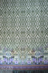 Dutch digital fleur de lis cotton/spandex knit panel  2.375 yd