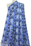 Dutch digital 'blue rose' cotton/lycra knit .875 yds