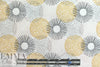 Dutch Oeko-Tex cotton poplin for masks - gold/beige retro
