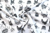 Dutch Oeko-Tex cotton poplin - cute critters