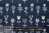Dutch Oeko-Tex cotton poplin - deco flowers