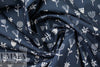 Dutch Oeko-Tex cotton poplin - deco flowers