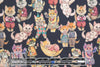 Dutch digital 'storybook kitties' knit Oeko-Tex certified 1.375 yds