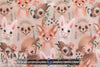 Dutch digital 'Bambi and friends' french terry Oeko-Tex certified .75 yds