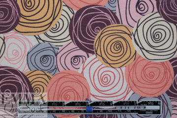 Dutch digital 'rosettes' french terry Oeko-Tex certified