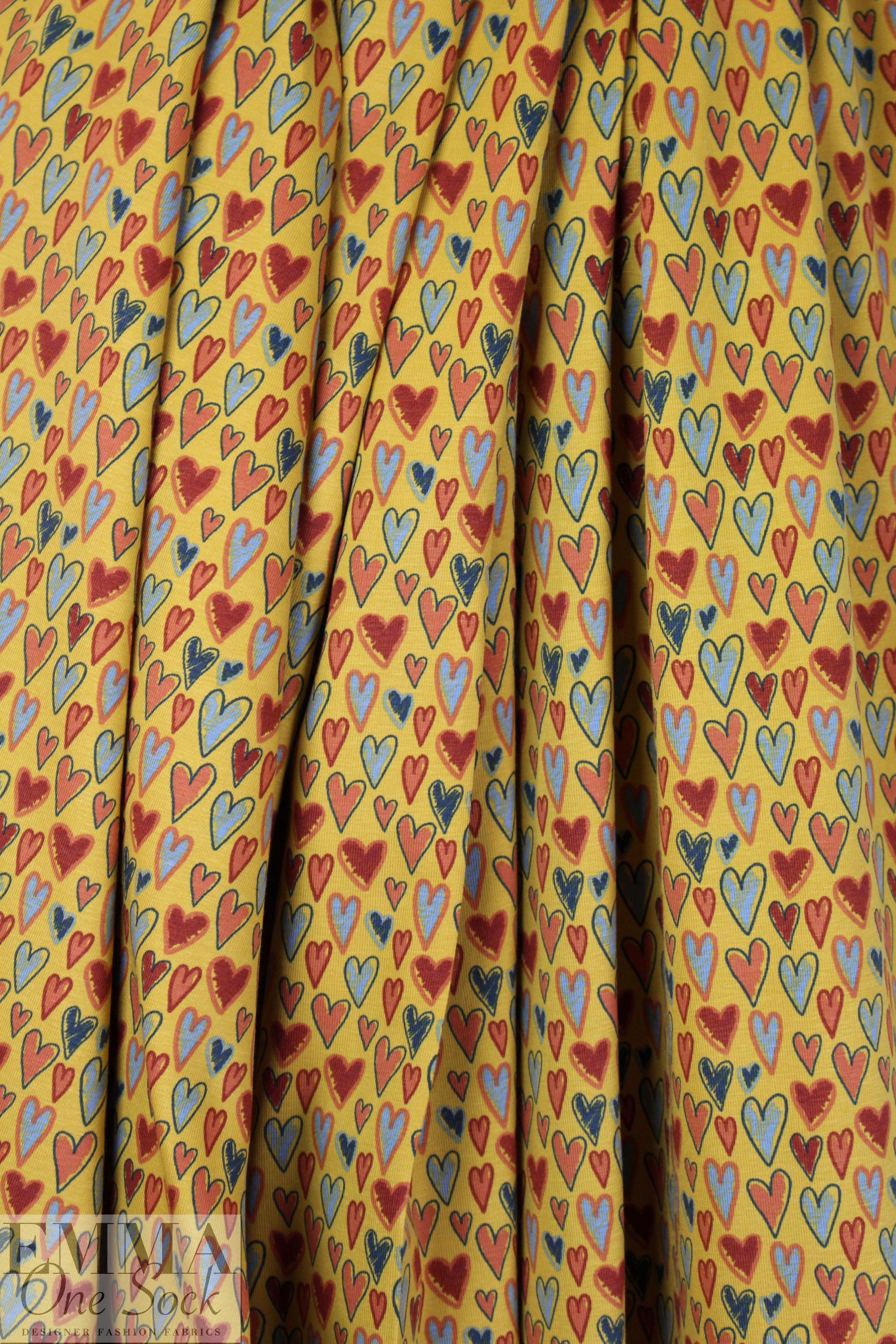 Dutch digital 'lots of love' knit Oeko-Tex certified