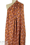 Dutch digital 'on the go' knit Oeko-Tex cert. - terracotta 1.66 yd
