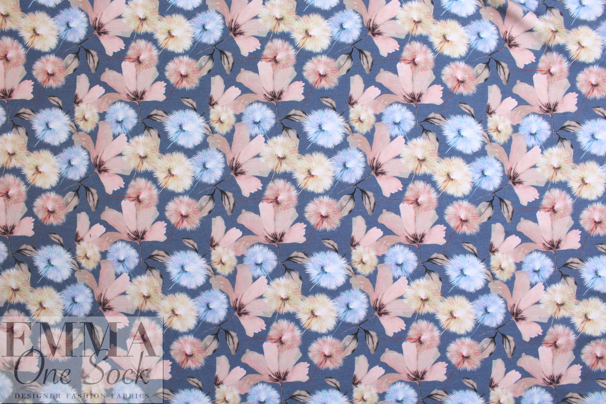 Dutch digital 'arboretum' knit Oeko-Tex certified 1.33 yds