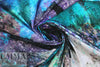 Dutch digital 'wild horses -2' knit Oeko-Tex certified panel  2.125 yds