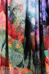 Dutch digital 'wild horses -1' knit Oeko-Tex certified panel  2.125 yds / 1 Panel