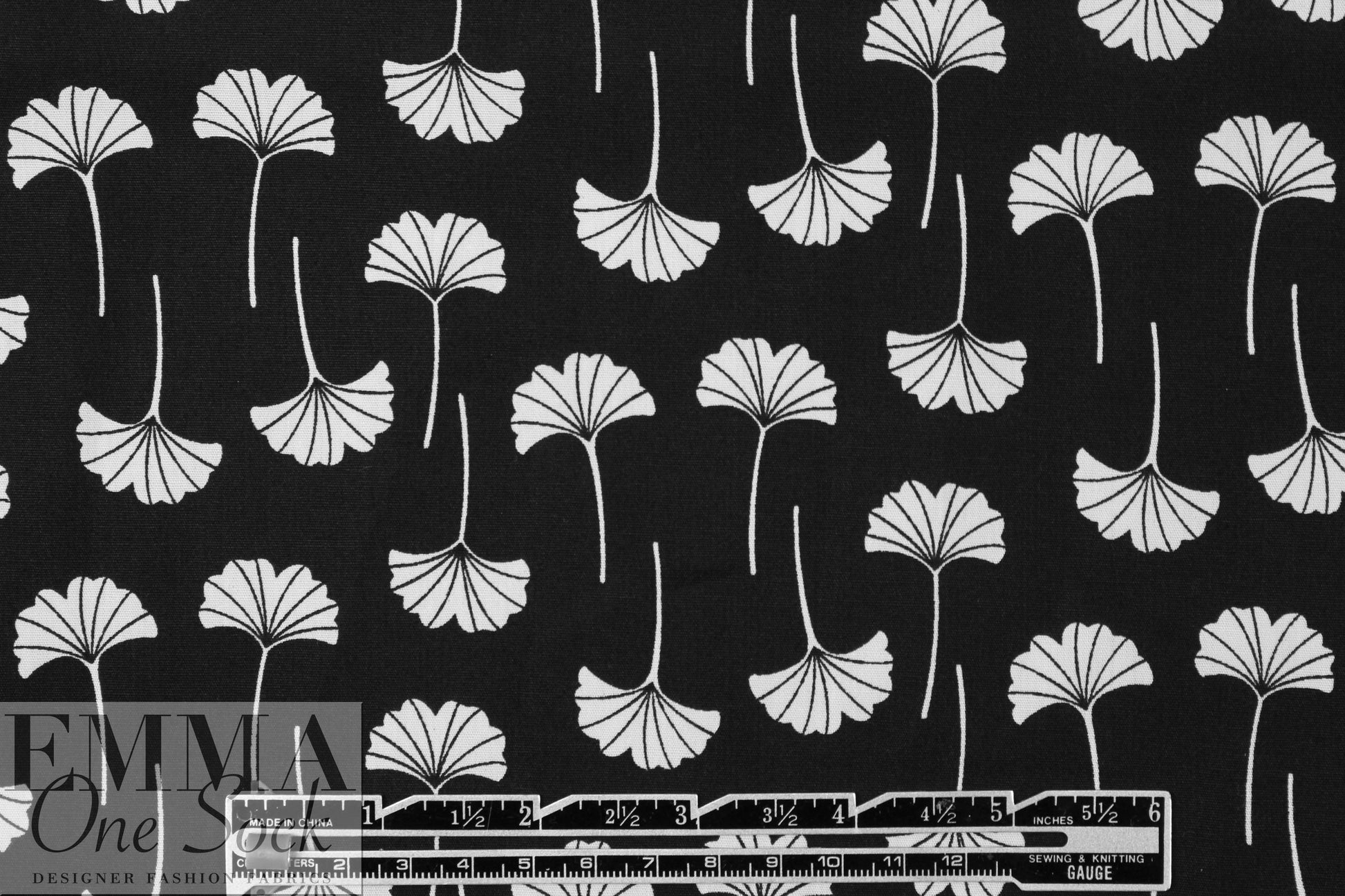 Dutch Oeko-Tex cotton poplin - ginkgo