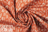 Dutch Oeko-Tex cotton poplin - rust decoflor
