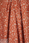 Dutch Oeko-Tex cotton poplin - rust decoflor