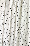 Dutch Oeko-Tex cotton poplin - lines and dots 1.125 yds