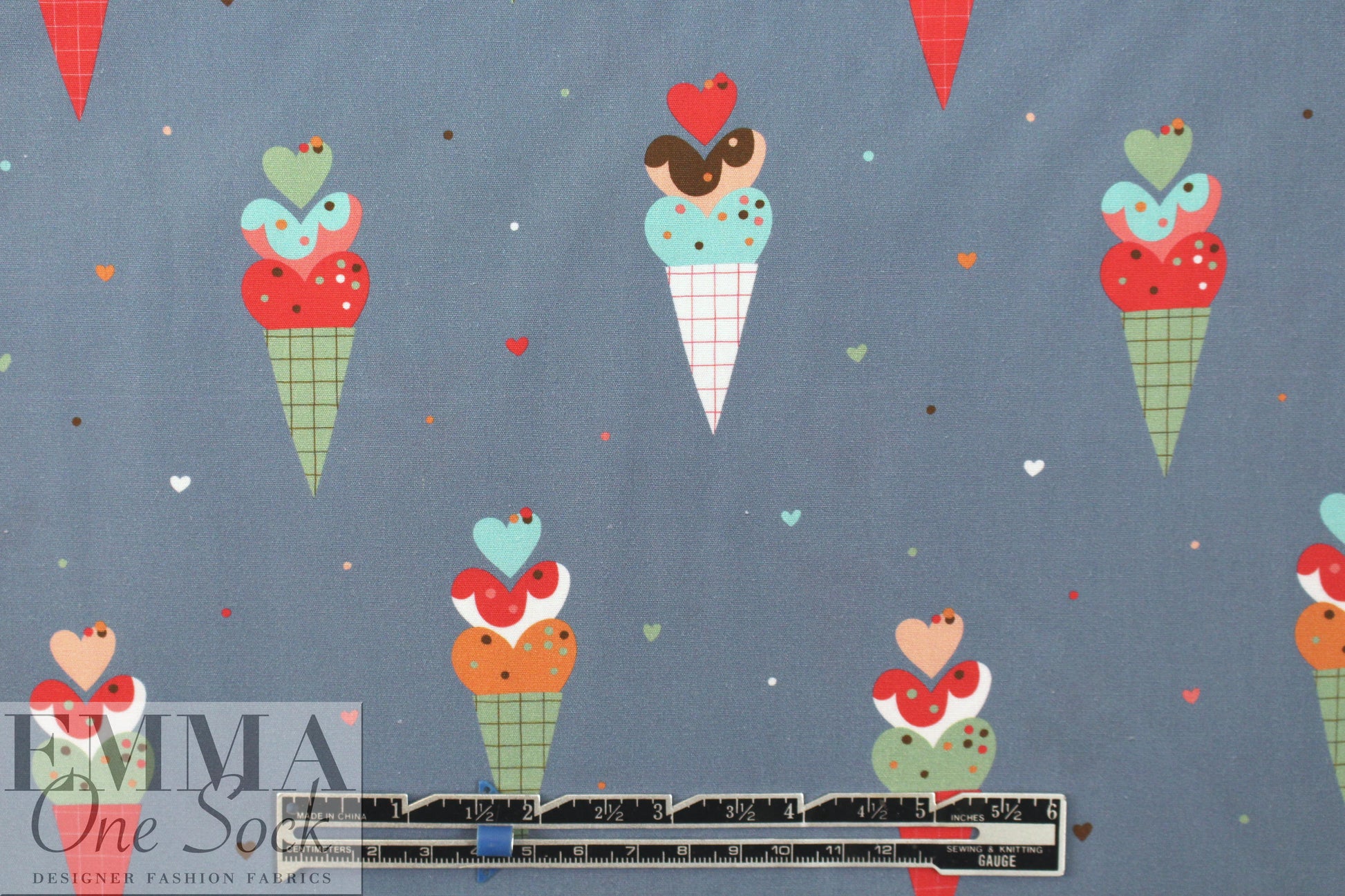 Dutch Oeko-Tex cotton poplin - yummy treats