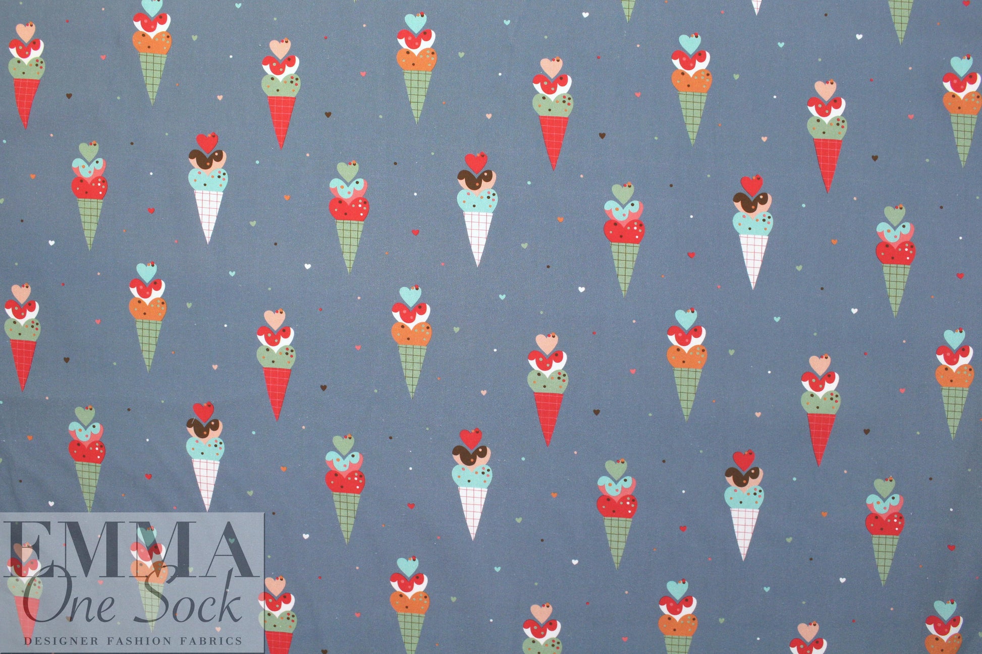Dutch Oeko-Tex cotton poplin - yummy treats