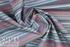 Dutch Oeko-Tex cotton poplin - colorful stripes 1.875 yd