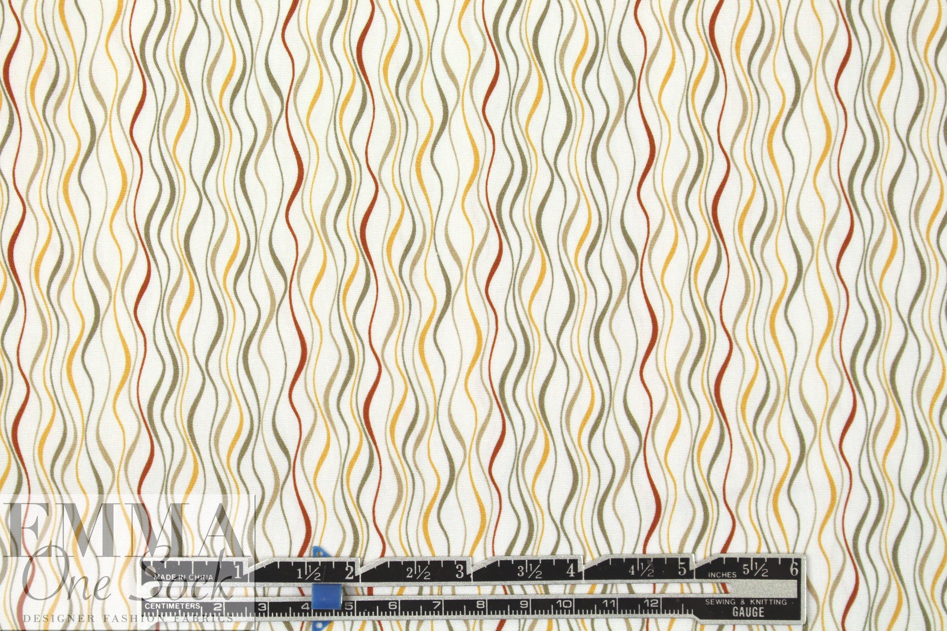 Dutch Oeko-Tex cotton poplin - maizey wavy