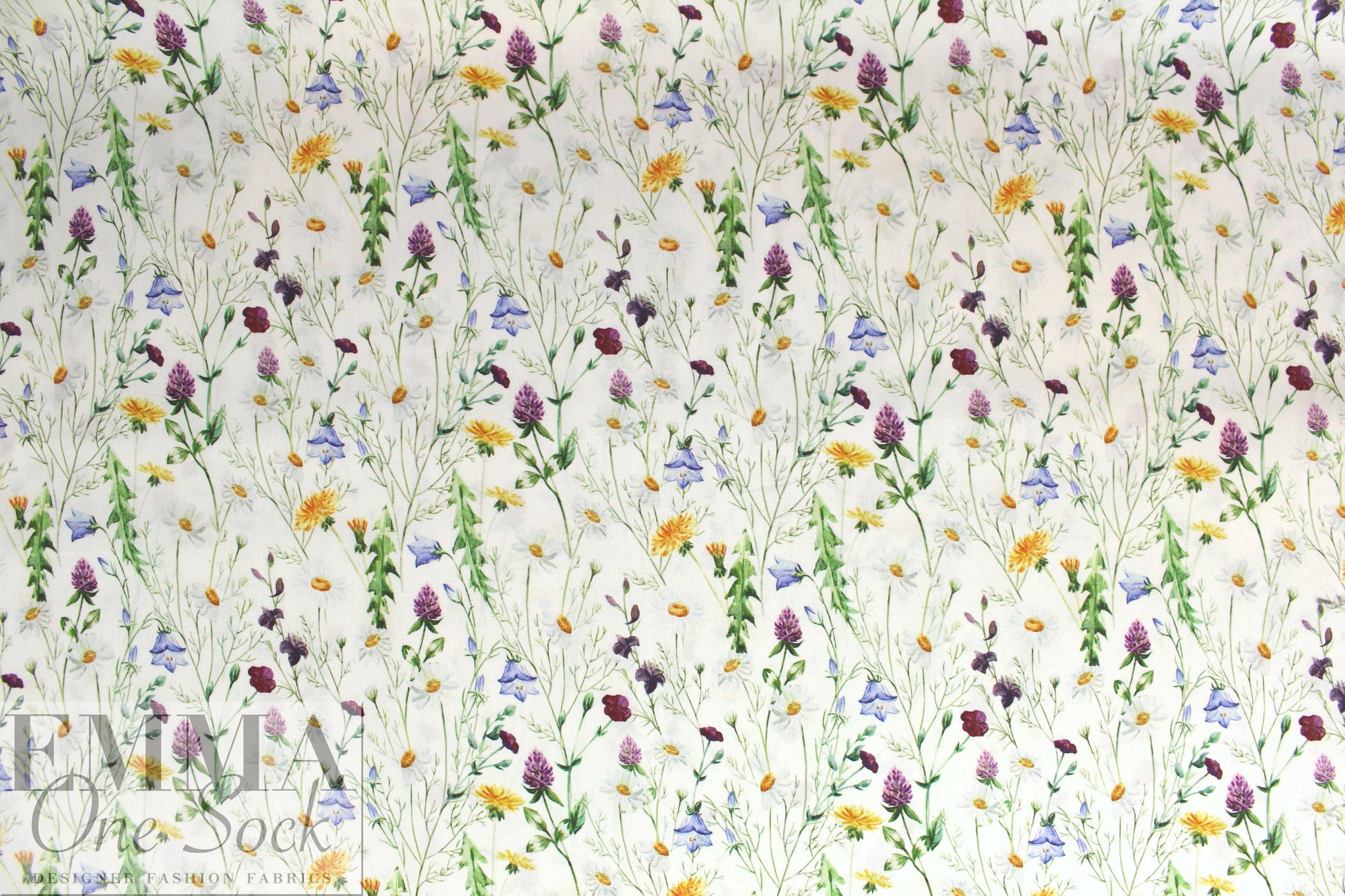Dutch Oeko-Tex cotton poplin - wildflowers
