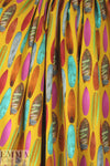 Dutch digital 'surf city' knit Oeko-Tex cert. - spicy brights 1.625 yds