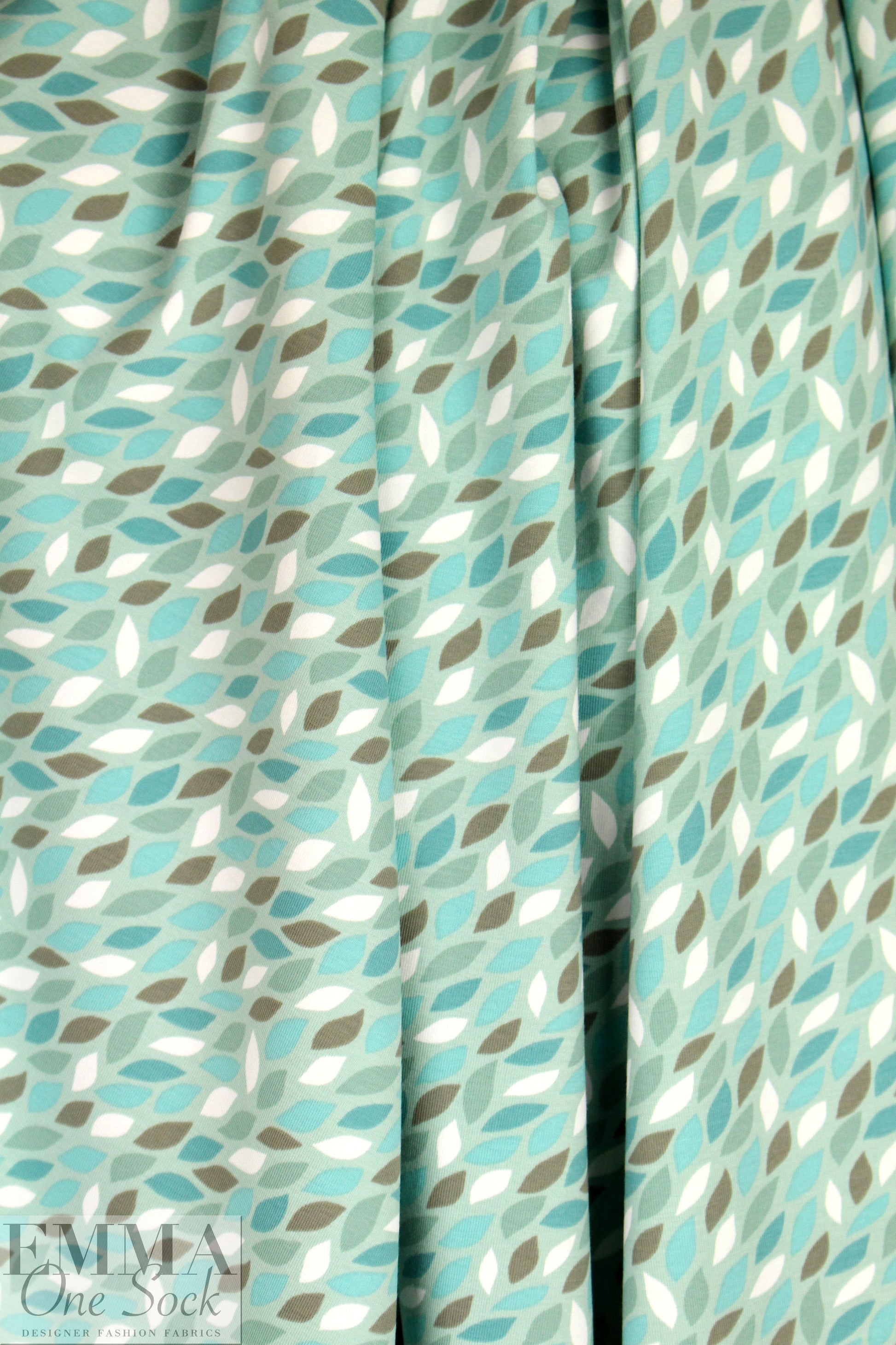 Dutch digital mosaic graphic knit Oeko-Tex cert.
