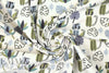 Dutch digital 'kid safari 2' knit Oeko-Tex cert. - blue-gray