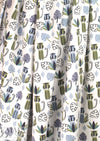 Dutch digital 'kid safari 2' knit Oeko-Tex cert. - blue-gray