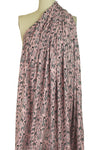 Dutch digital giraffes knit Oeko-Tex cert. - dusty pink