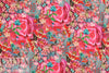Dutch digital 'pink fantasy' knit Oeko-Tex cert.  .75 yds