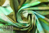 Dutch digital 'brushstrokes' knit Oeko-Tex cert. - greens/aqua