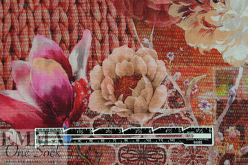 Dutch digital 'knitter's basket' Fr. terry Oeko-Tex certified 1.375 yd
