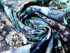 Dutch digital 'blue rose odyssey' cotton knit Oeko-Tex cert. 1.75 yds