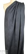 Dutch digital 'dark denim look' cotton knit Oeko-Tex cert. 1.25 yds
