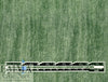 Dutch digital 'green denim look' cotton knit Oeko-Tex cert. .5 yds