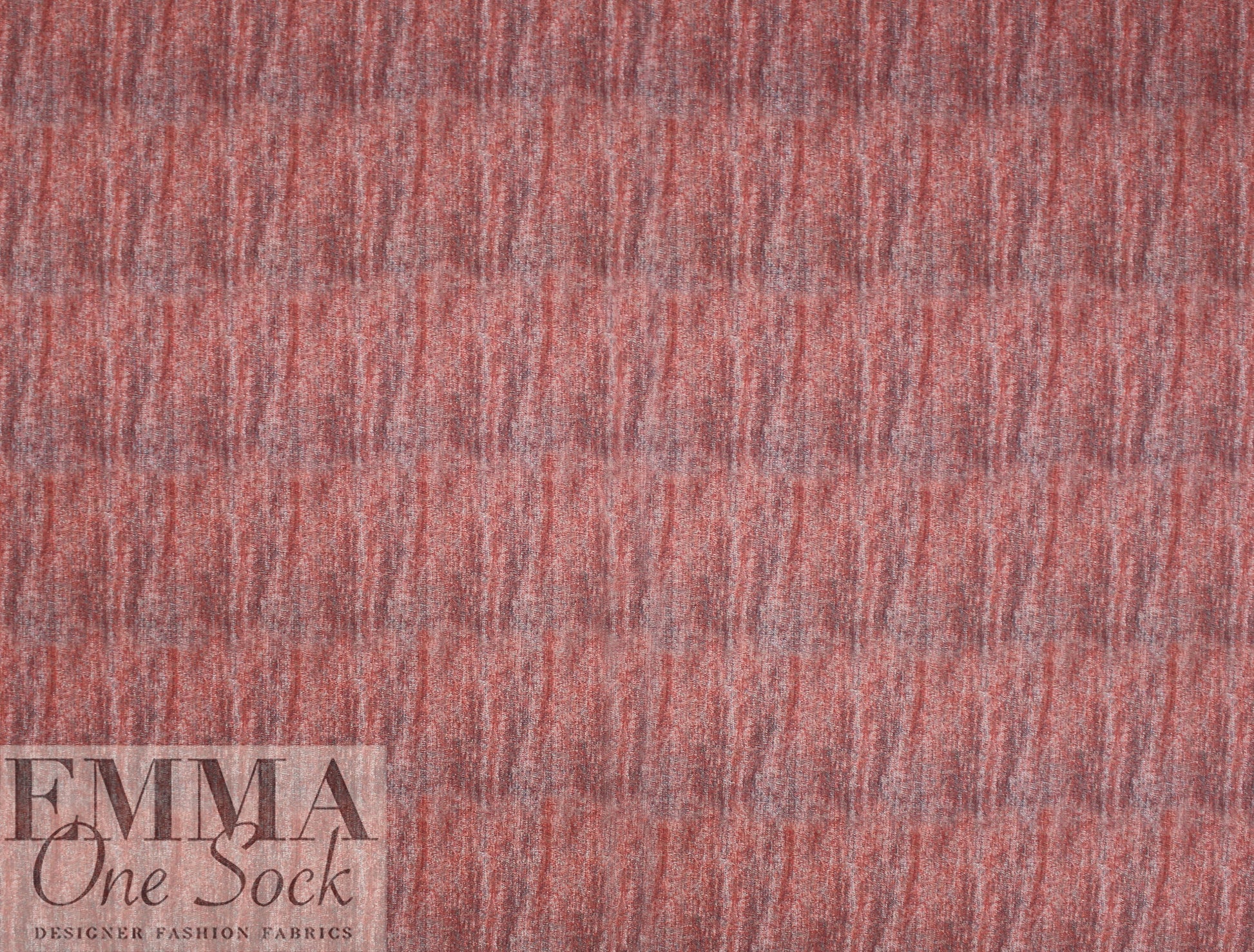 Dutch digital 'brick denim look' cotton knit Oeko-Tex cert. 1.75 yd