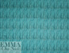 Dutch digital 'teal denim look' cotton knit Oeko-Tex cert. 1.25 yds