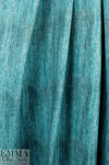 Dutch digital 'teal denim look' cotton knit Oeko-Tex cert. 1.25 yds